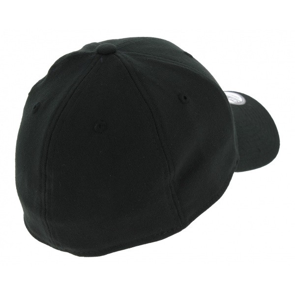 Casquette Baseball Fitted Patched Tone Noir - New Era