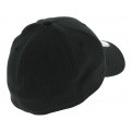 Casquette Baseball Fitted Patched Tone Noir - New Era