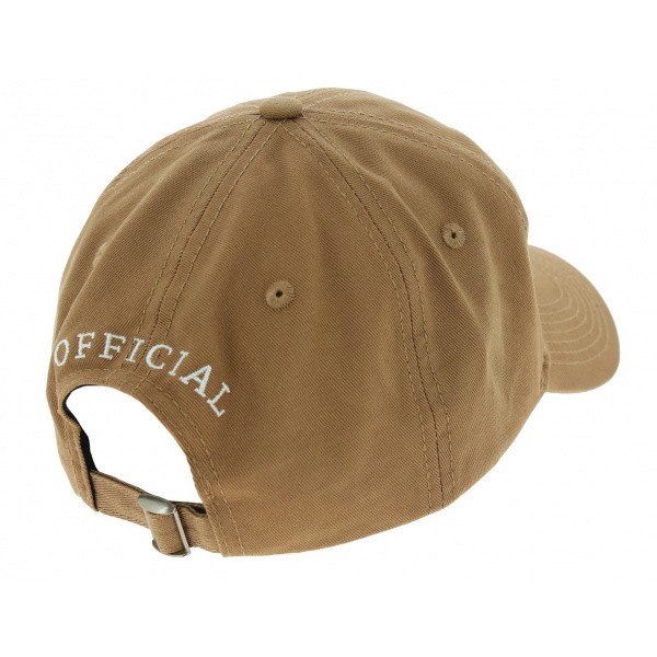 Casquette Strapback Miles Coton Beige - Official