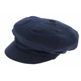 Casquette Gavroche Paola Lin Marine - Crambes