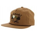 Strapback Cap The Great Outdoors Cotton Camel - Coal
