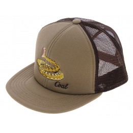 Casquette Trucker The Wilds Coton Beige & Maron - Coal