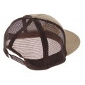 Trucker Cap The Wilds Beige &amp; Maron Cotton - Coal