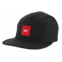 Casquette Strapback Choc Volley Coton Noir - Huf