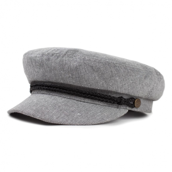 Grey Marin Fiddler Cap - Brixton