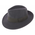 Fedora Hats Wool Felt Vanador Anthracite- Traclet 