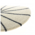 Children's beret with grey stripes - le beret francais