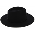 Chapeau Traveller Feutre Laine Toledo Noir - Traclet