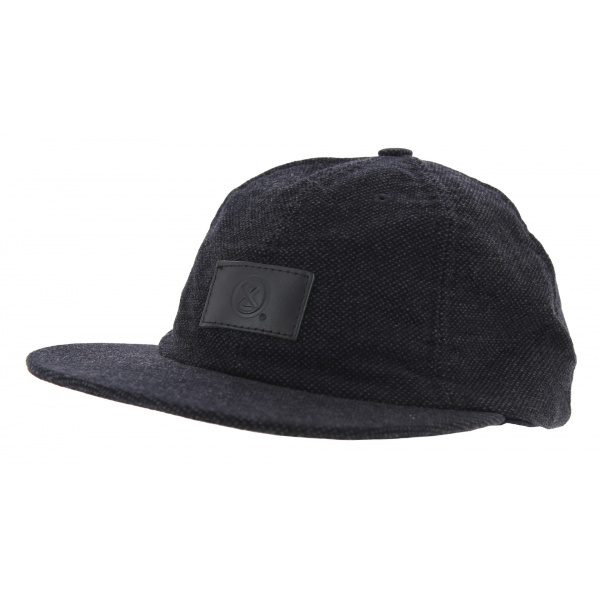 Strapback Conti Anthracite Cap - Qhuit