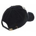 Casquette Strapback Classic America Coton Noir