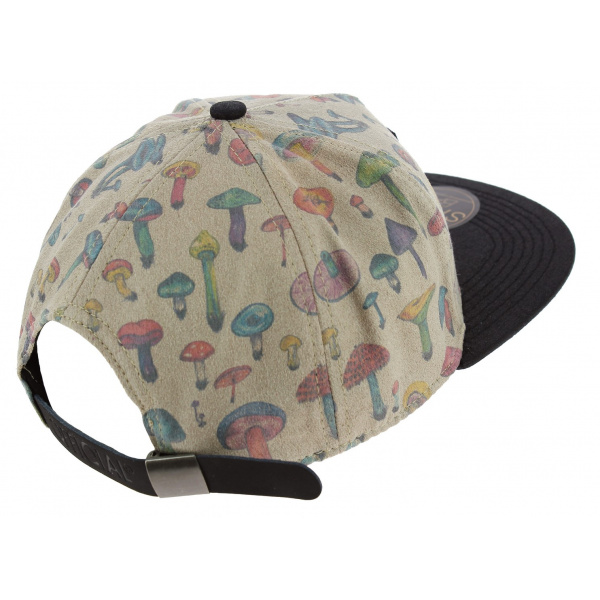 Casquette Strapback Mushroom Illustrated Beige