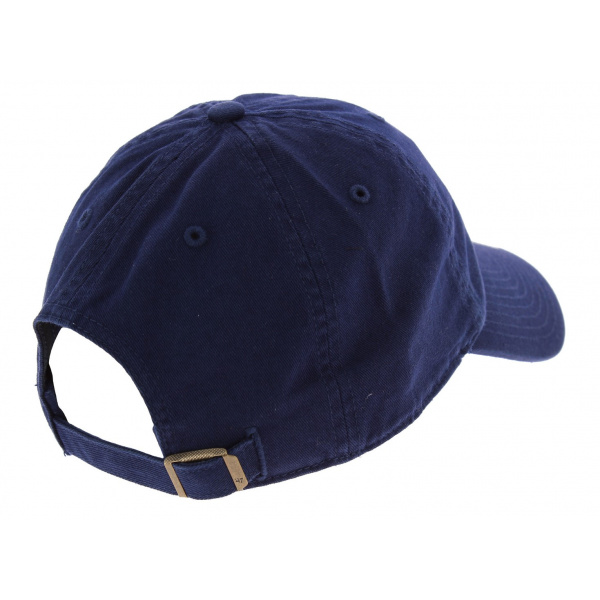 Casquette Baseball Strapback Blank Coton Marine