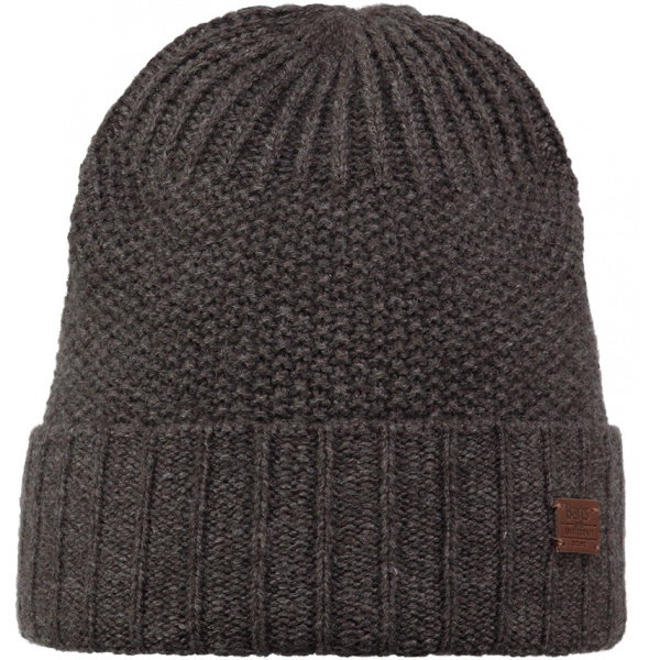 Bonnet revers Tricot noir The Ellis