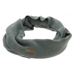 Scarf The Julietta Eternity Green - Coal