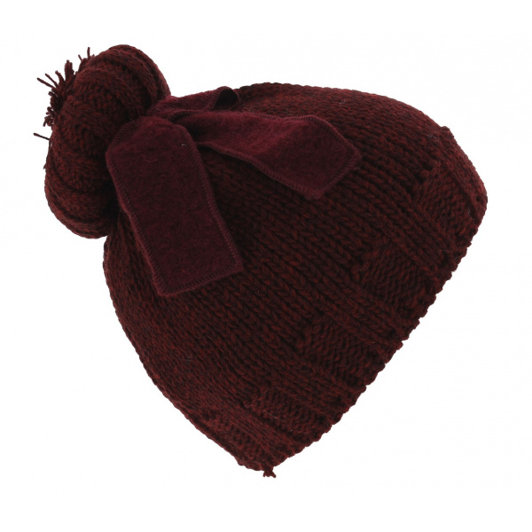 The Burgundy Coal Uniform Cap