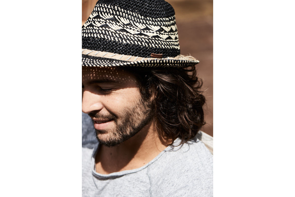 Trilby Venture Straw Natural Hat - Barts