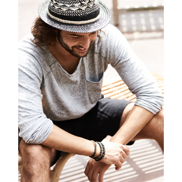 Chapeau Trilby Venture Paille Naturel - Barts