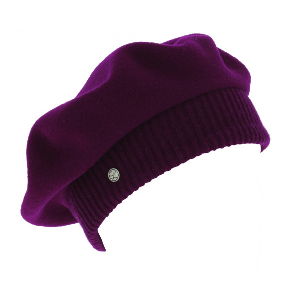 Béret Parisienne Violet- Laulhère