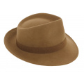 Fedora Hats Wool Felt Camel- Traclet 