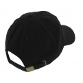 Casquette Baseball Strapback Pray Coton Noir