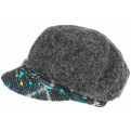 Grey gavroche cap