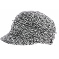 Black Chinée Walk Gavroche Walk Cap - Traclet