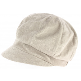 Cap Gavroche Liseron Velours Noir - Mayser