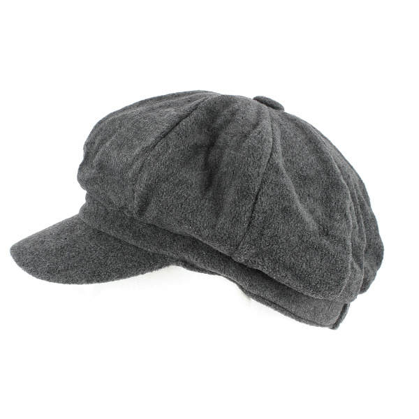 Grey Polar Gavroche Cap 