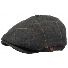 Blue Wool Jamaica Flat Cap - Barts