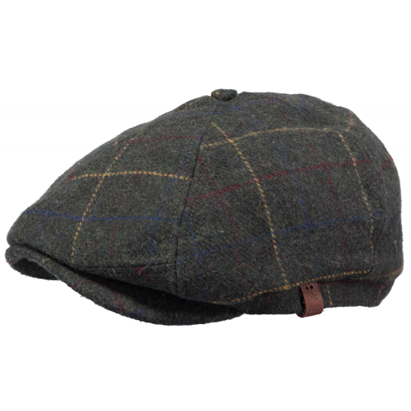 Blue Wool Jamaica Flat Cap - Barts