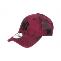 Casquette Camo Motif Militaire Bordeaux- New Era 