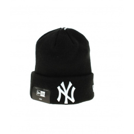 Bonnet à Revers Noir Yankees Enfants- New Era 