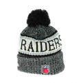 Bonnet à Pompon Oakland Raiders NFL- New Era 