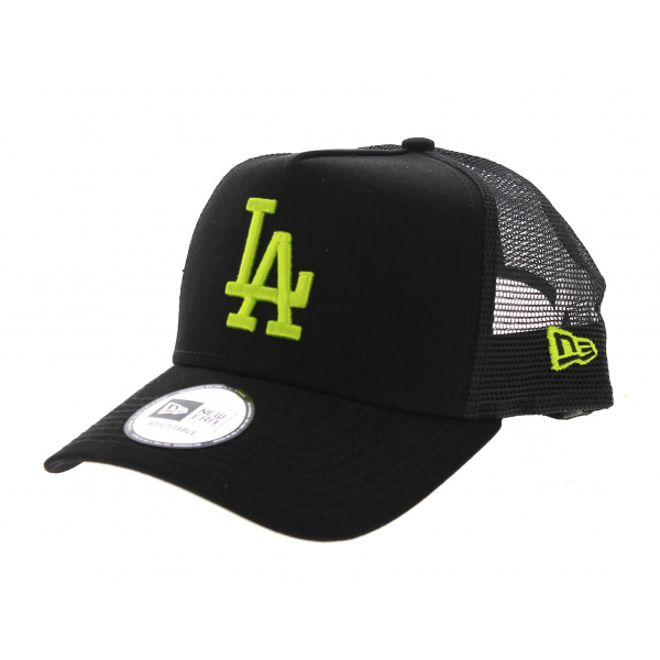 Casquette Los Angeles Dodgers Essential Noir/Fluo- New Era 