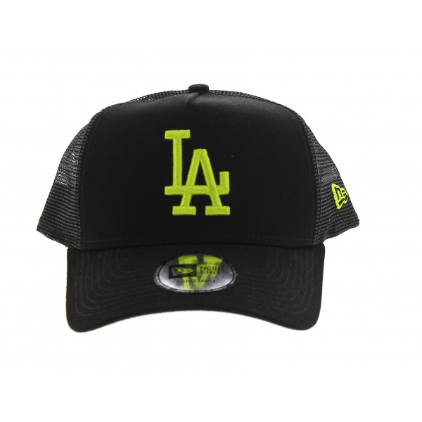 Casquette Los Angeles Dodgers Essential Noir/Fluo- New Era 