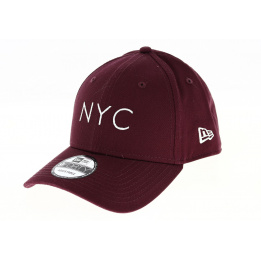 Baseball cap Essential 9Forty NY Bordeaux - New Era