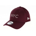 Baseball cap Essential 9Forty NY Bordeaux - New Era