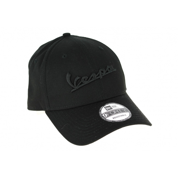 Casquette Strapback Vespa Coton Noir - New Era