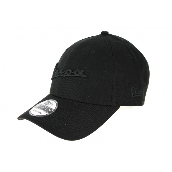 Casquette Strapback Vespa Coton Noir - New Era