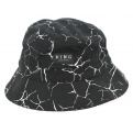 Chapeau Bob Marbré Noir & Blanc- King Apparel