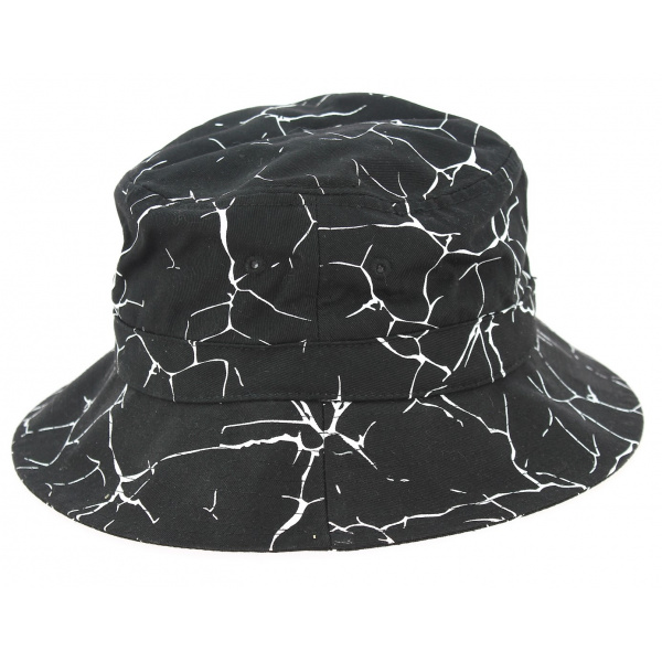 Chapeau Bob Marbré Noir & Blanc- King Apparel