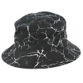 Chapeau Bob Marbré Noir & Blanc- King Apparel