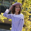 French beret - Violet beret 