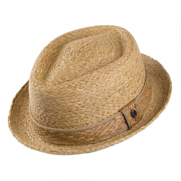 Chapeau Tear PorkPie Raffia